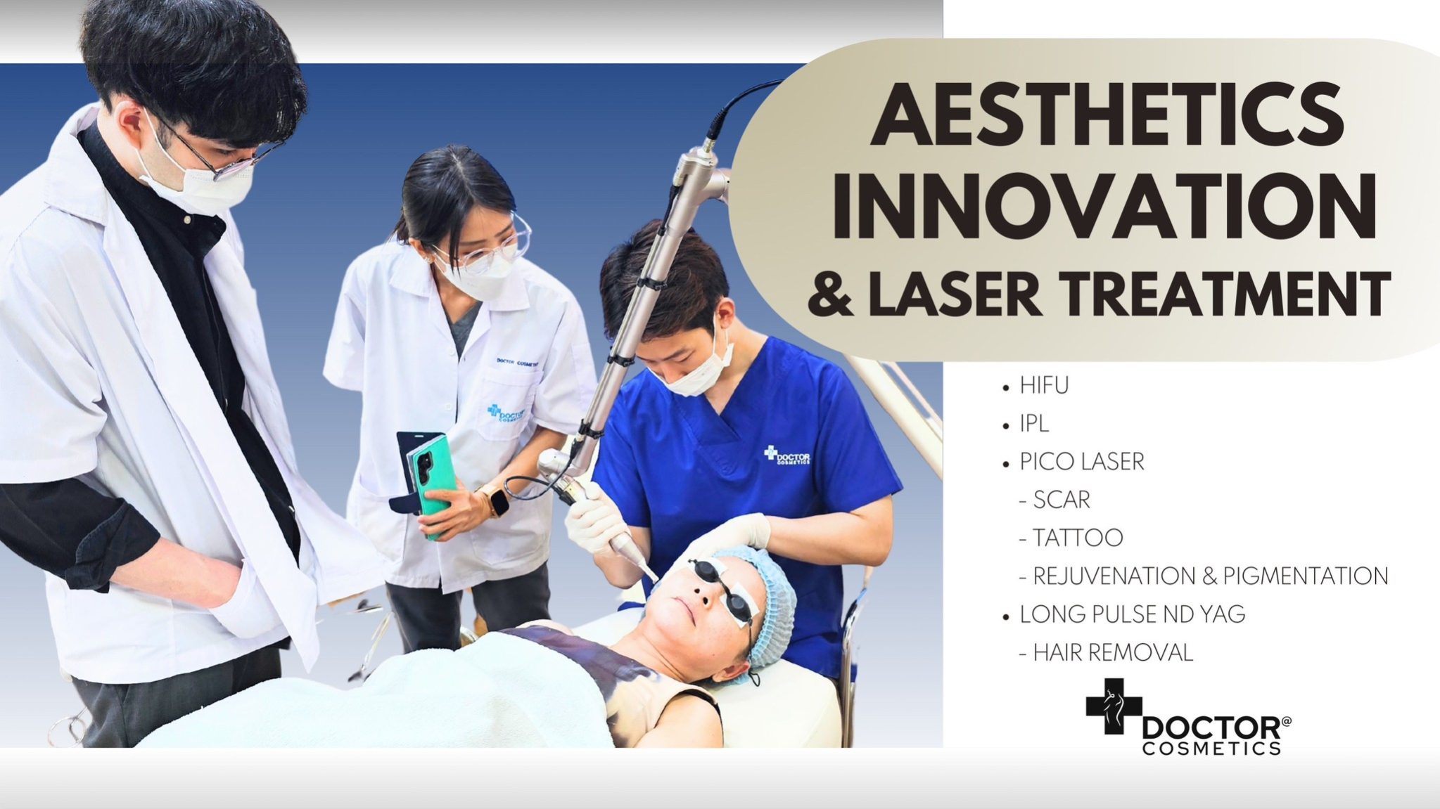 AESTHETICS INNOVATION & LASER TREATMENTS Lecture – Dr Cosmetics Academy